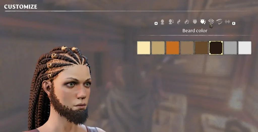 Enshrouded Barber Customization screenshot