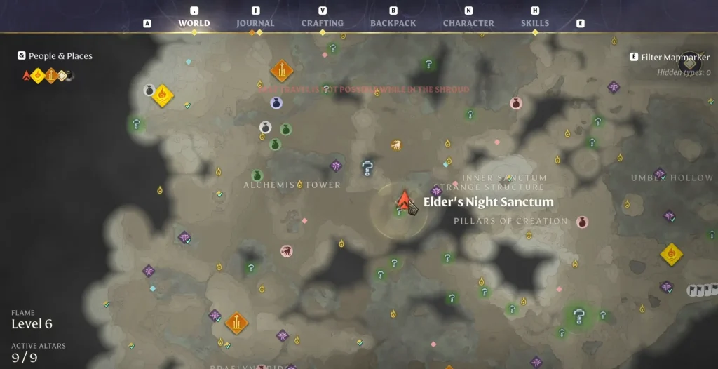Enshrouded Barber Location screenshot