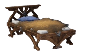 Enshrouded Boreal Wood Bed