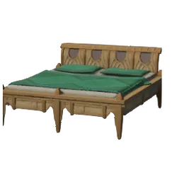 Enshrouded Kingsize Bed