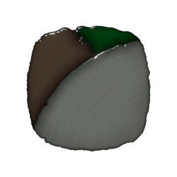 Enshrouded Mossy Stone