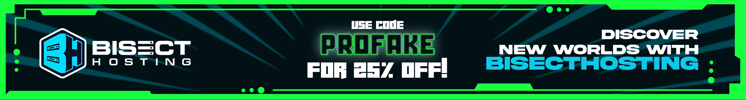 Click here to get 25% off your first month on your Minecraft server purchase!