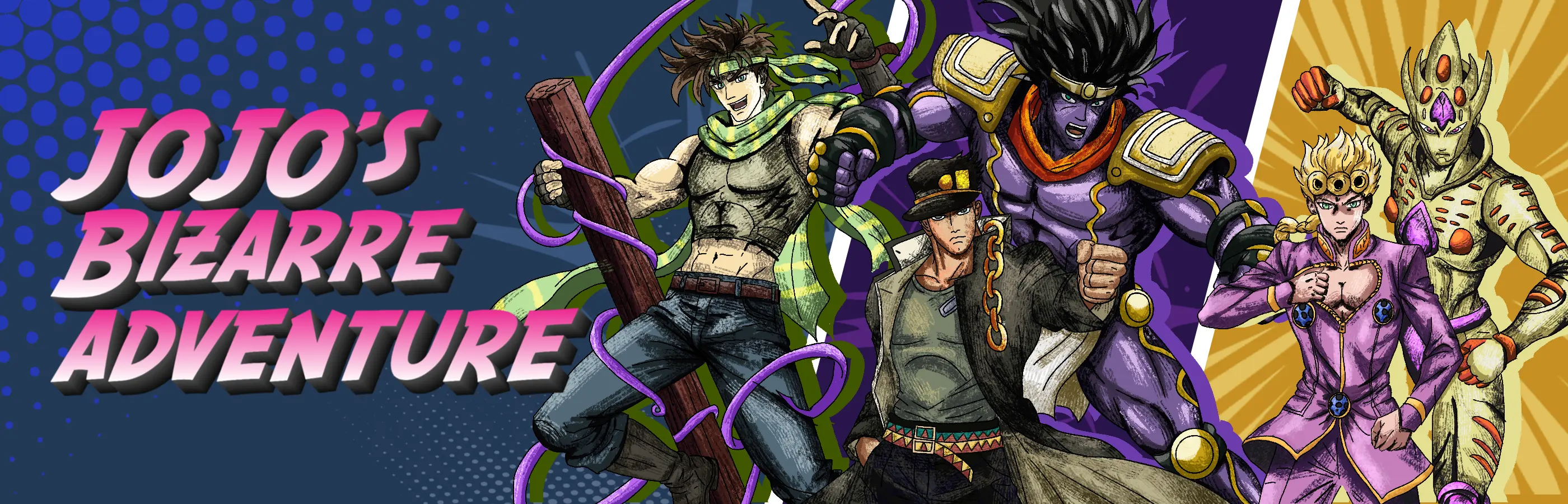 JoJo's Bizarre Adventure Header