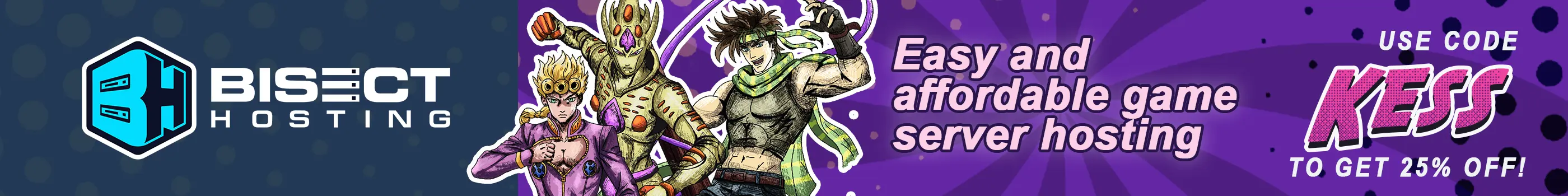 JoJo's Bizarre Adventure Bisecthosting