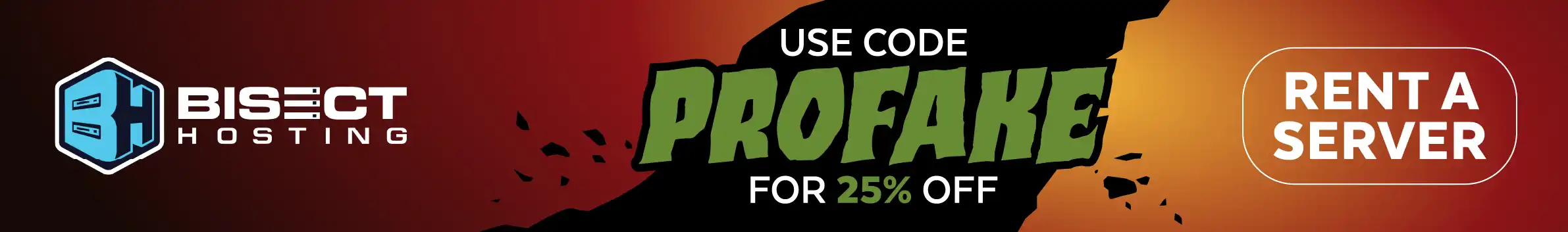 get 25% off your first month on your Minecraft server purchase!