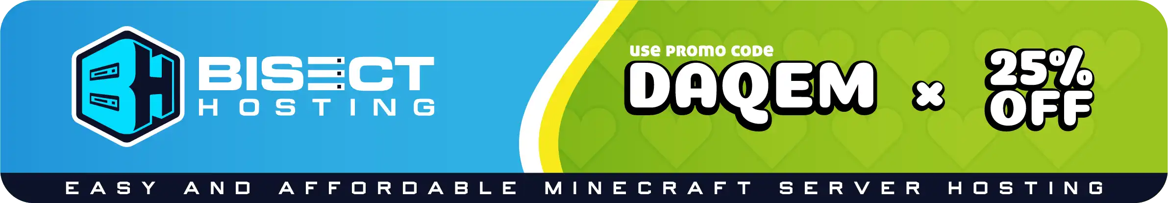 Bisect Hosting banner