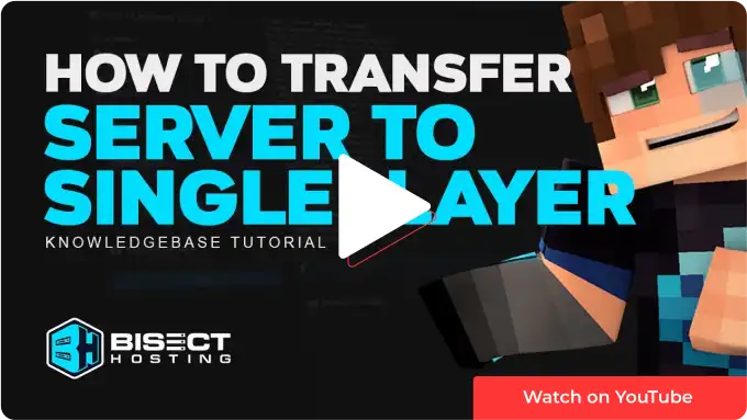 Transfer Minecraft Singleplayer World To Multiplayer Server (Tutorial) 