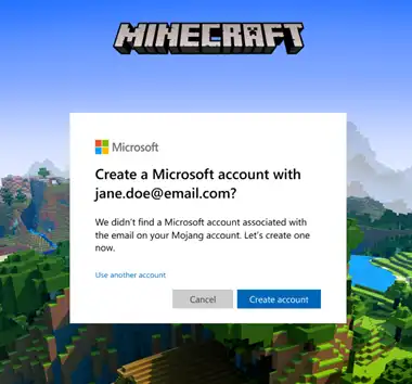 How to create a Mojang account 