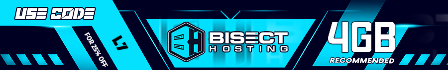 Legion is sponsored by the best people ever from BisectHosting!