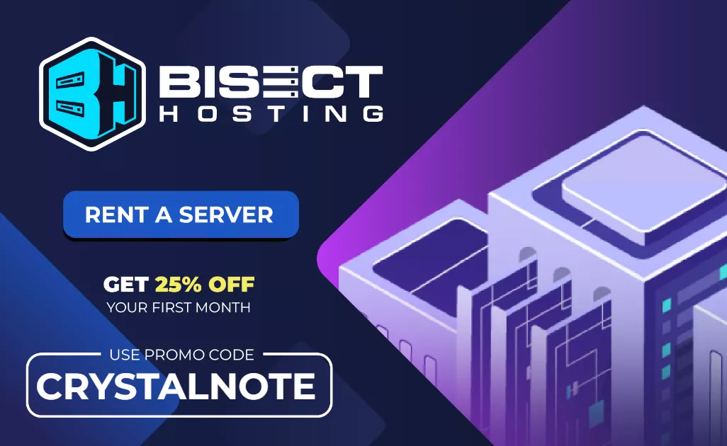 https://bisecthosting.com/CrystalNote