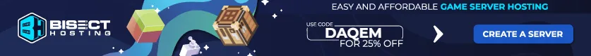 Bisect Hosting Promotion Banner