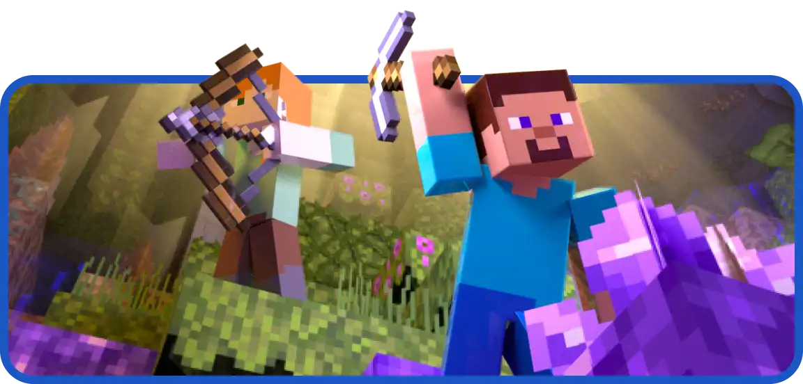 Jogadores de minecraft rs de minecraft