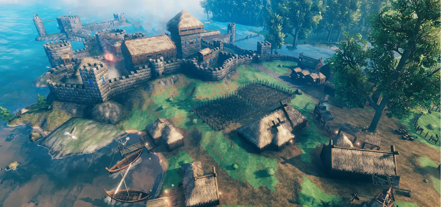 a village in valheim